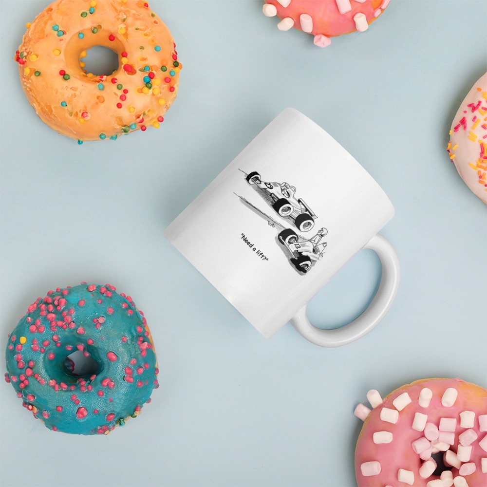 White Glossy Mug