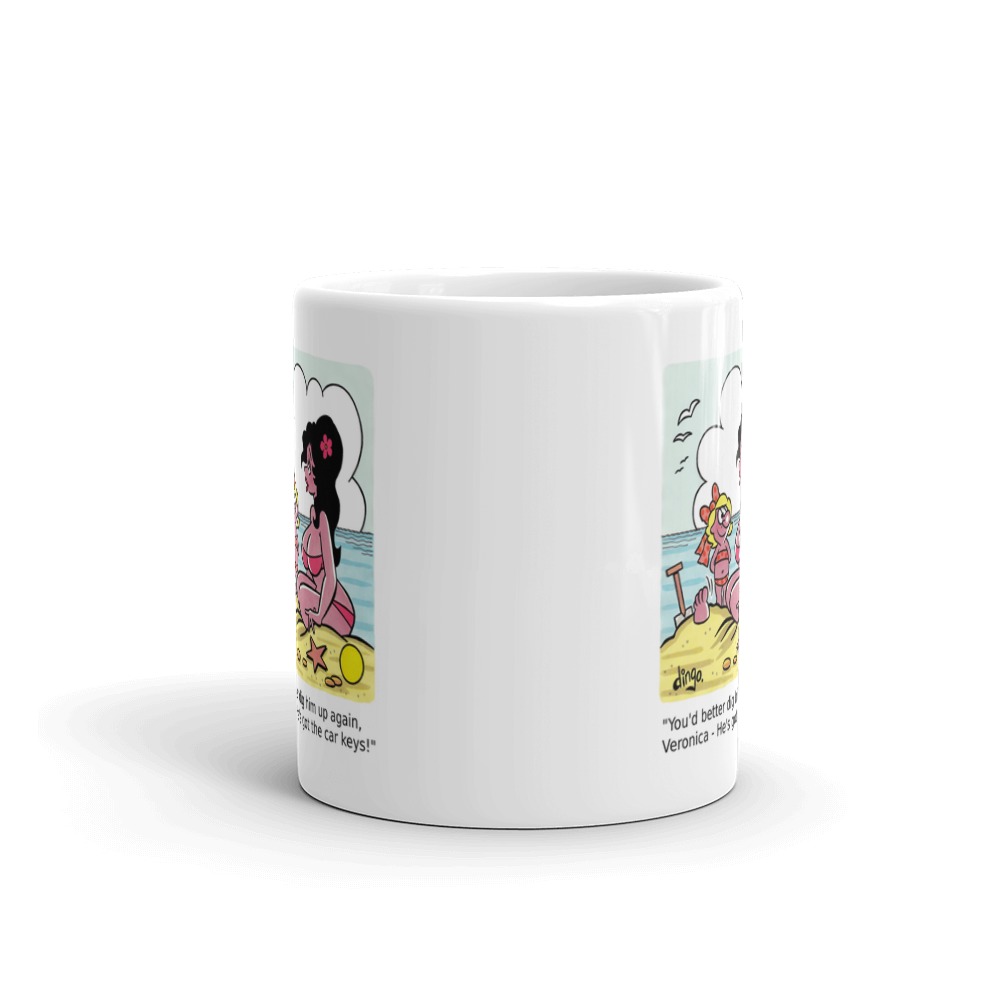 White Glossy Mug