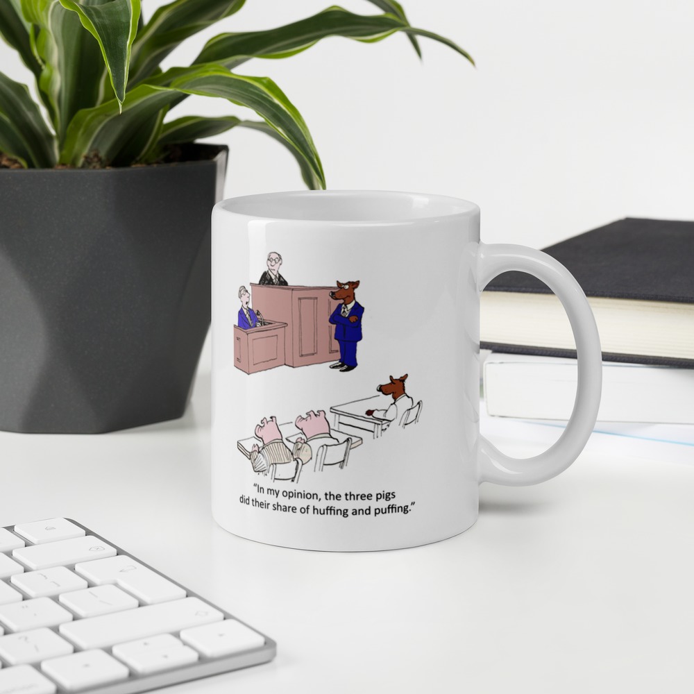 White Glossy Mug