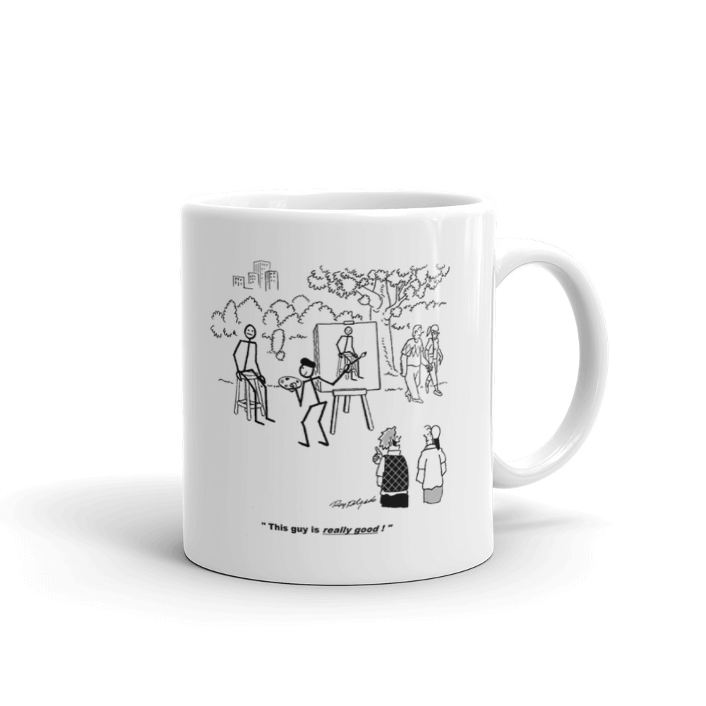 White Glossy Mug