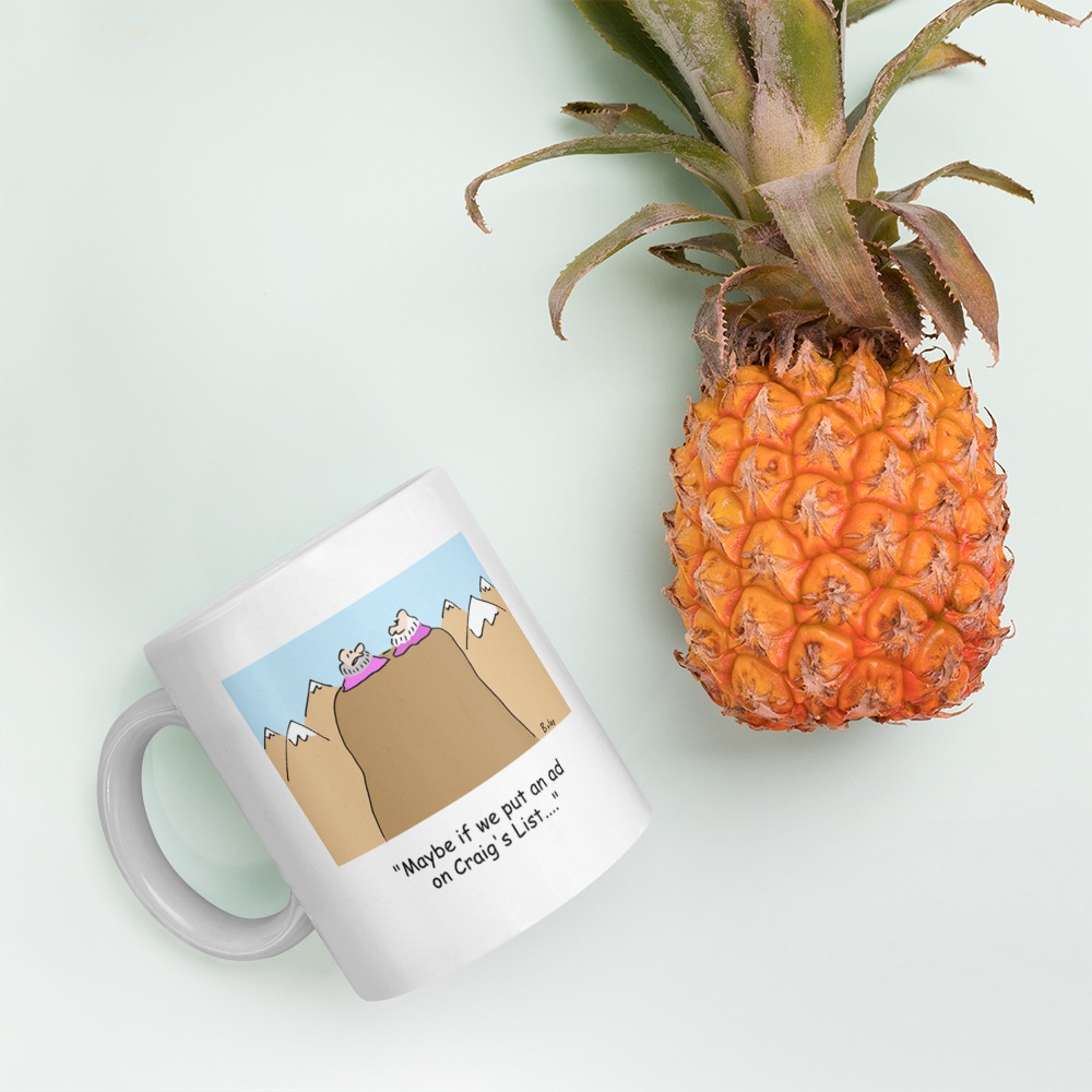 White Glossy Mug