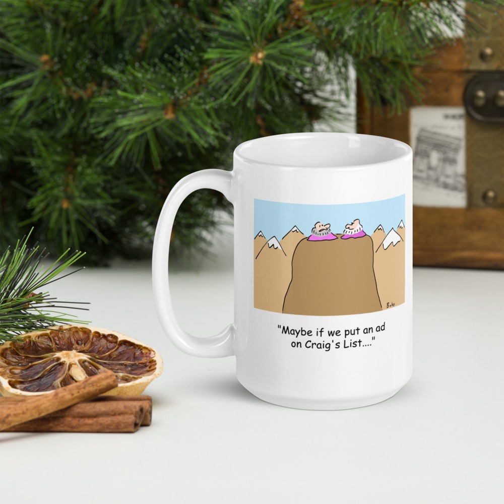 White Glossy Mug