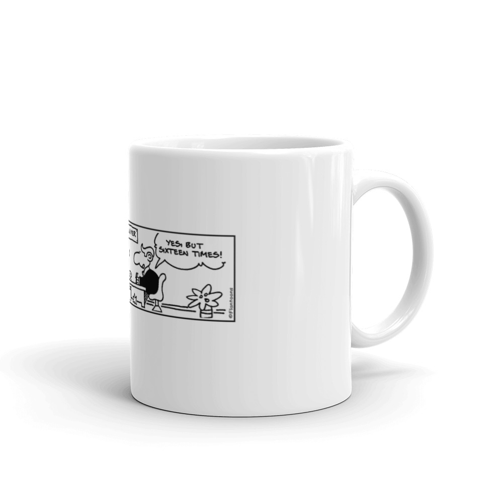White Glossy Mug