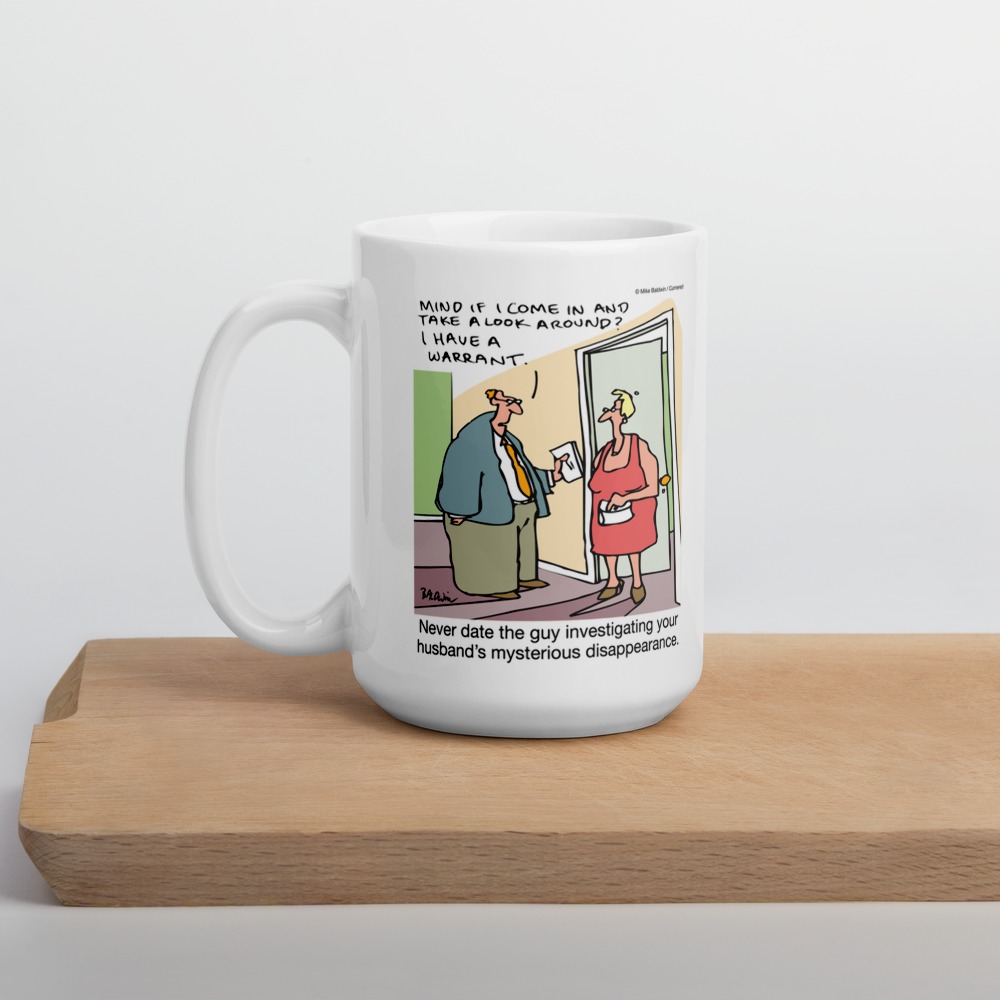White Glossy Mug