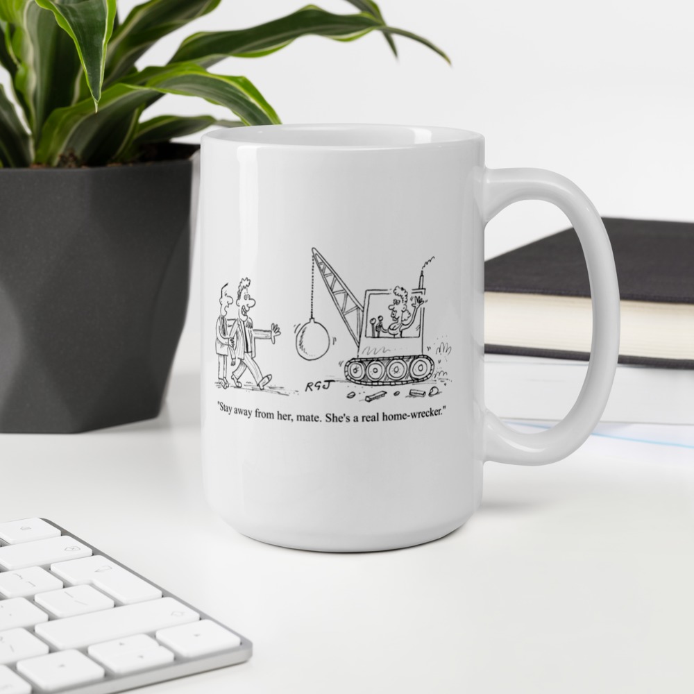 White Glossy Mug