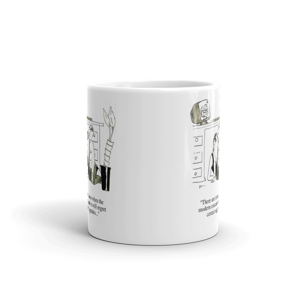 White Glossy Mug