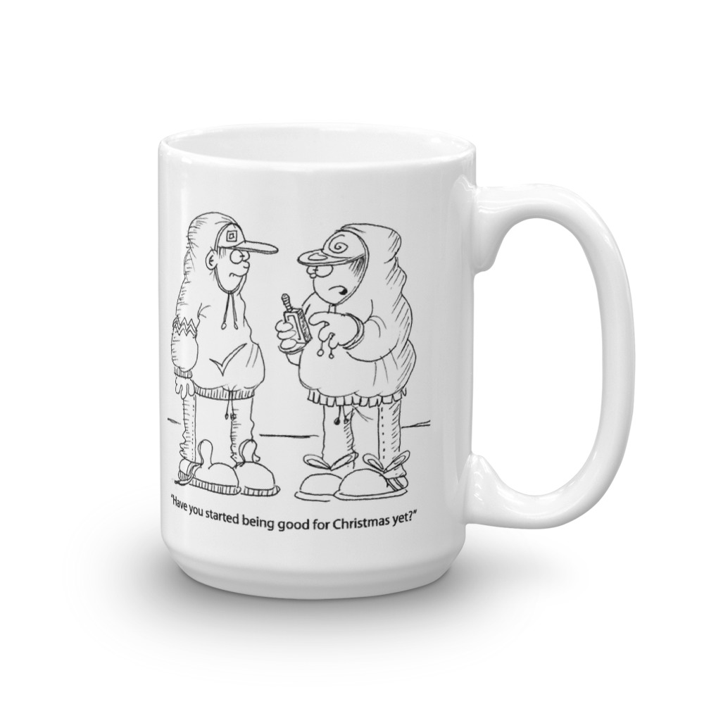 White Glossy Mug