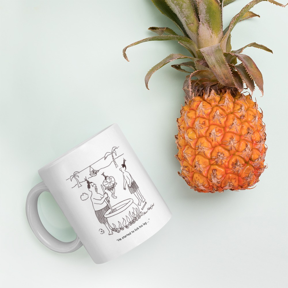 White Glossy Mug