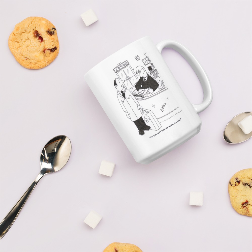 White Glossy Mug