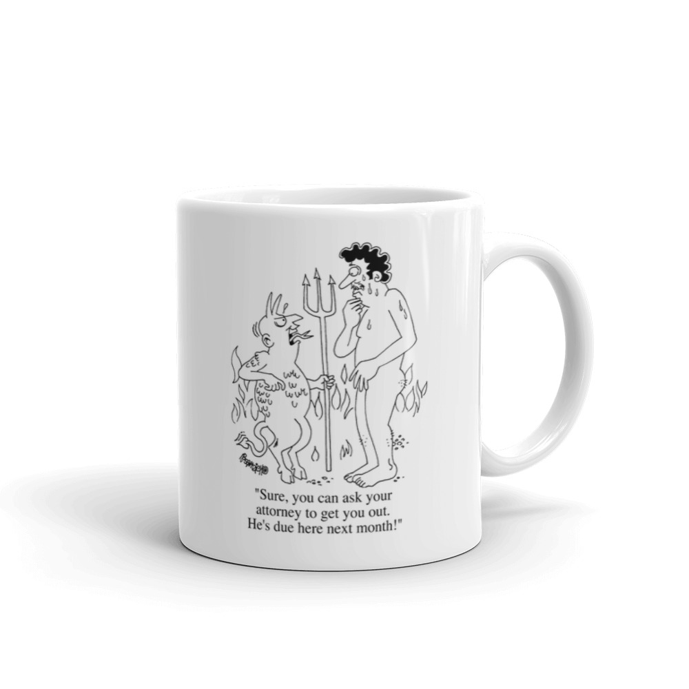 White Glossy Mug