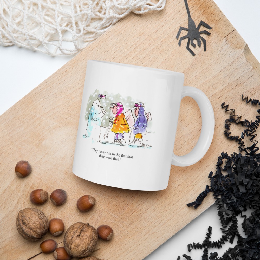 White Glossy Mug
