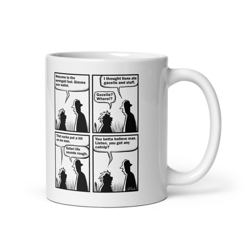 White Glossy Mug