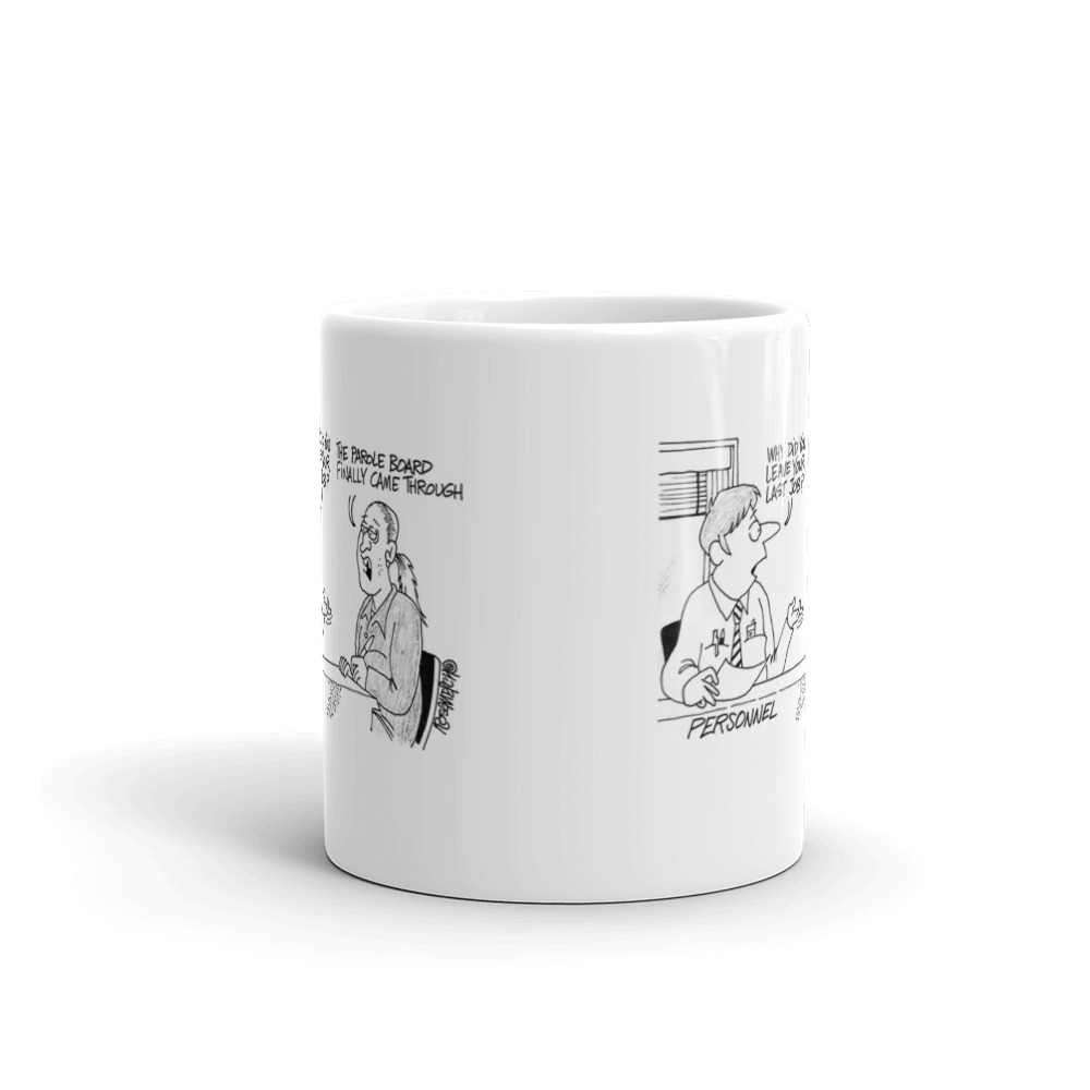White Glossy Mug