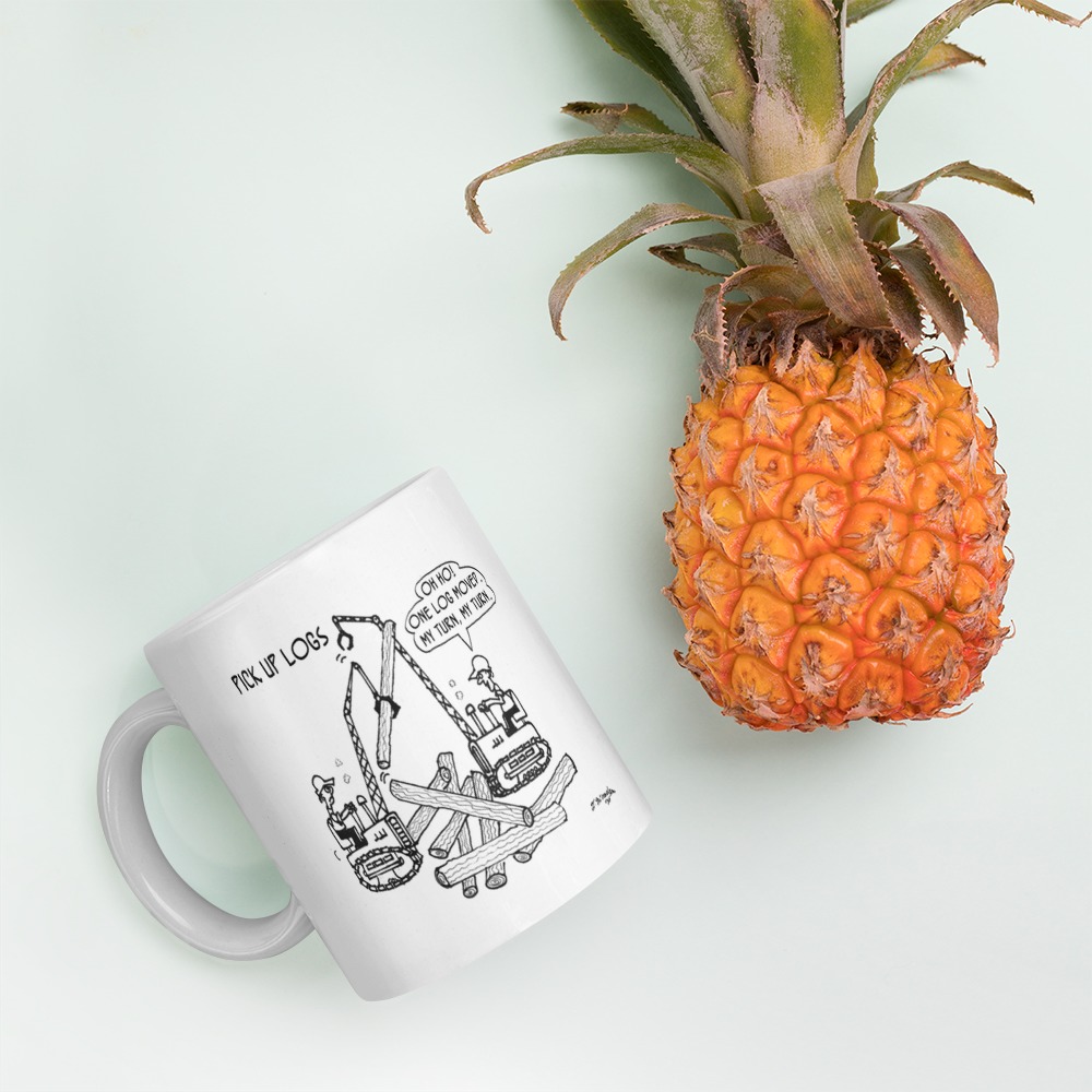White Glossy Mug