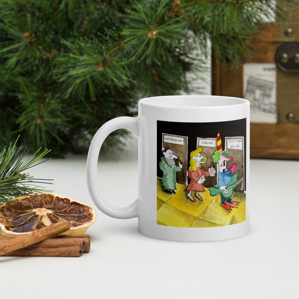 White Glossy Mug