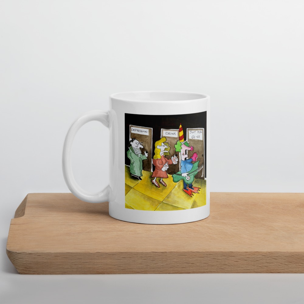 White Glossy Mug