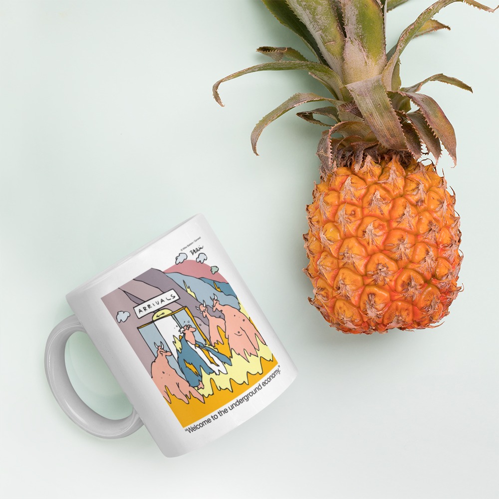 White Glossy Mug