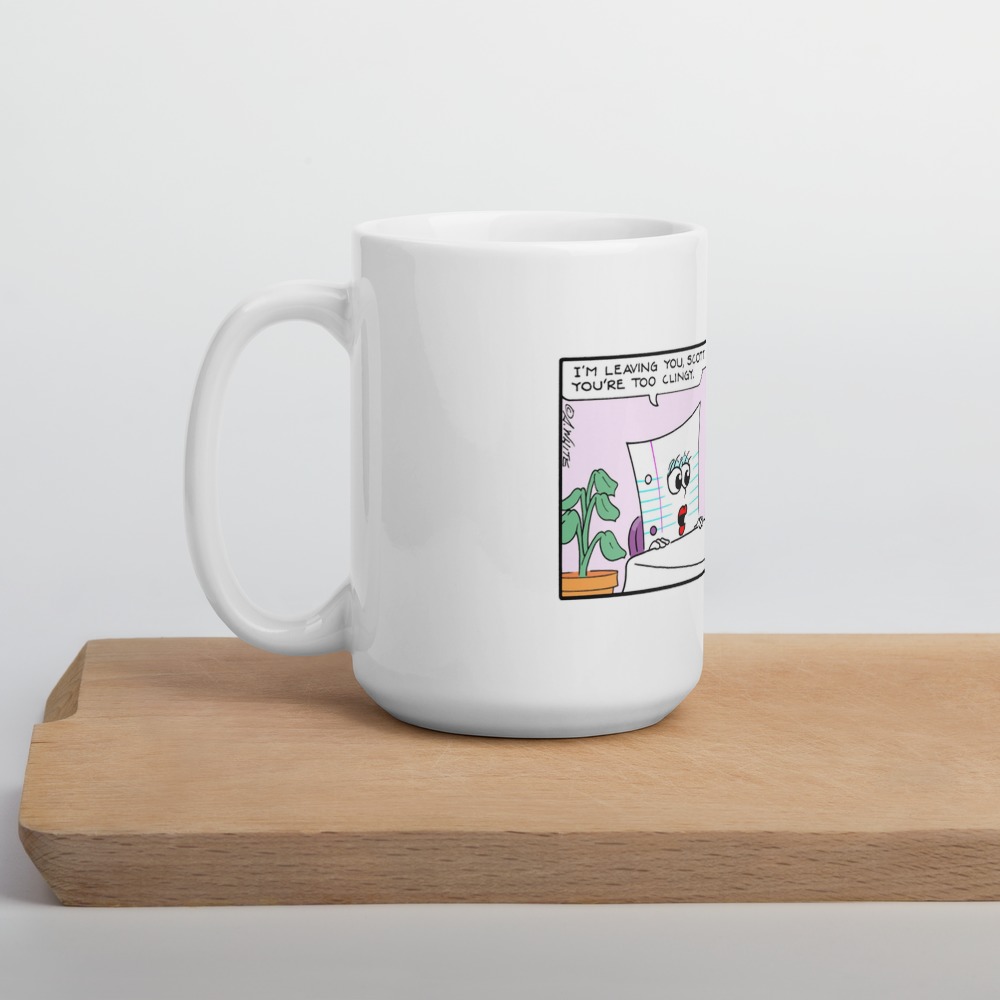 White Glossy Mug