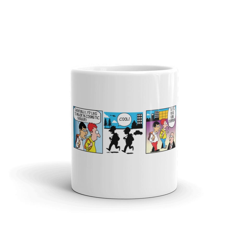 White Glossy Mug