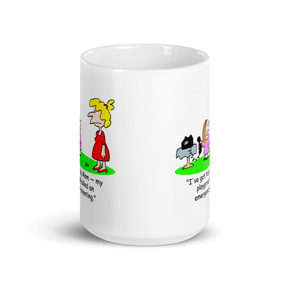 White Glossy Mug