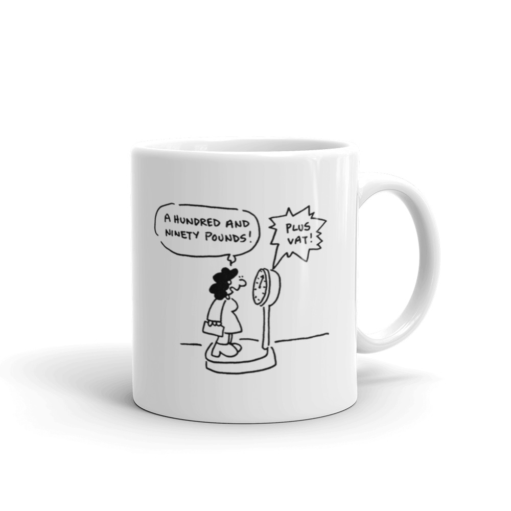 White Glossy Mug