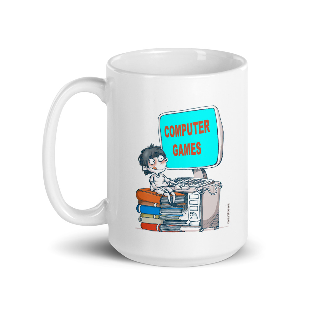 White Glossy Mug