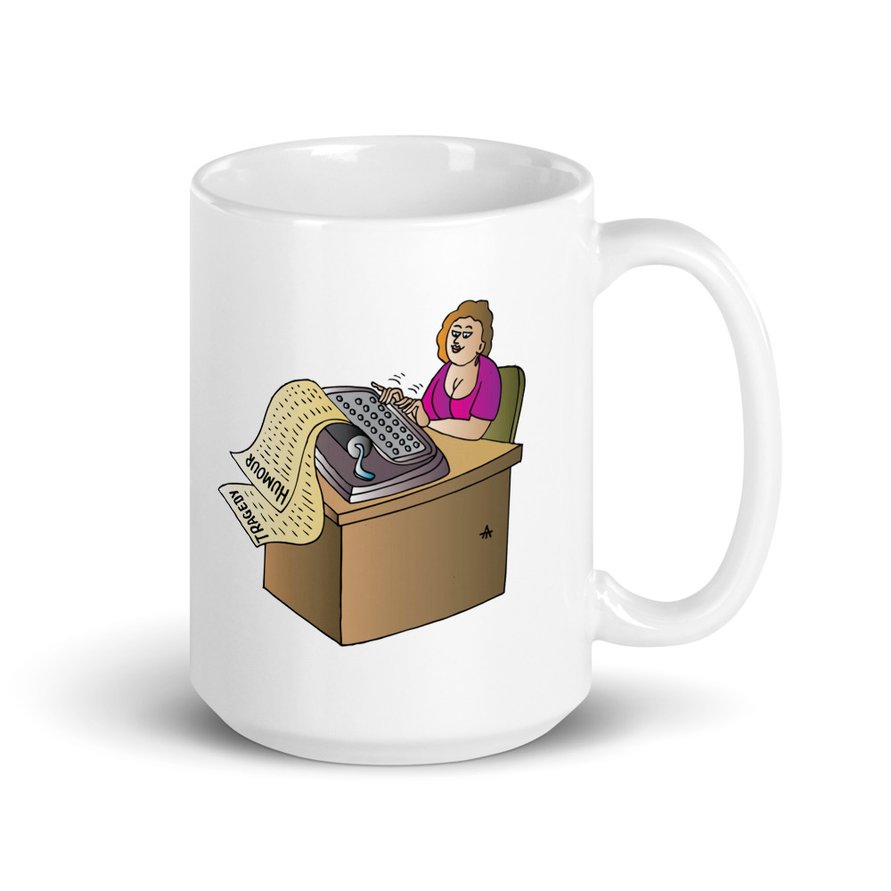 White Glossy Mug