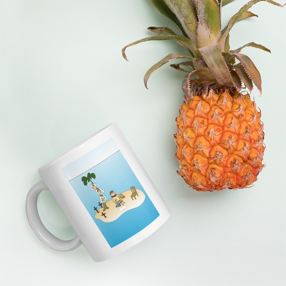 White Glossy Mug