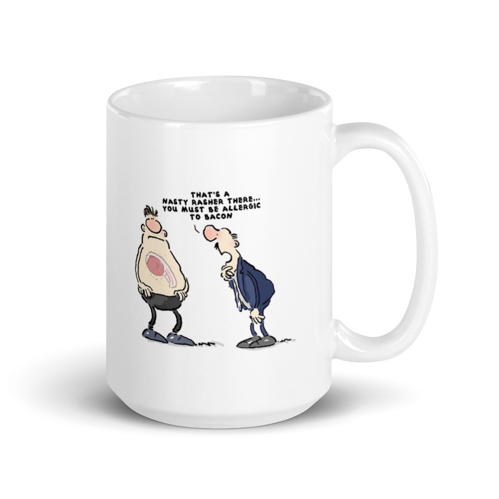 White Glossy Mug