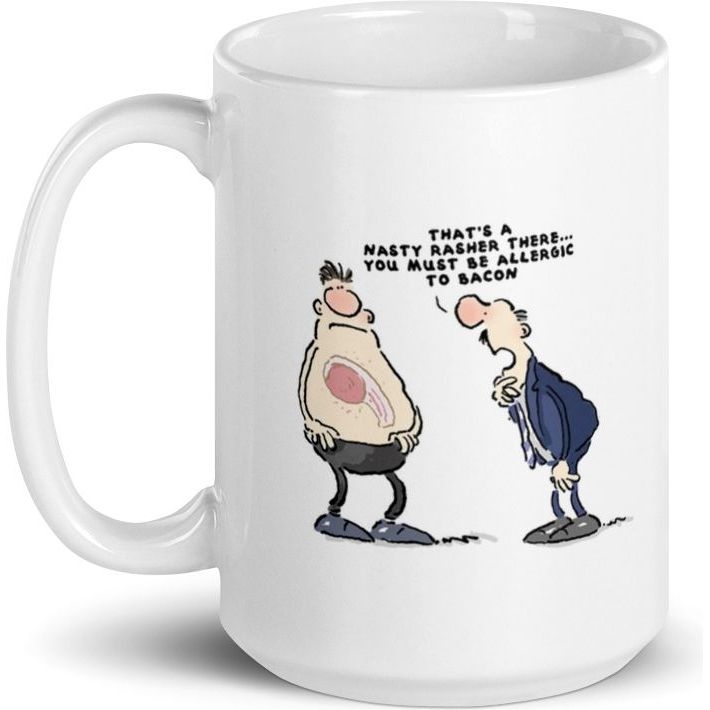 White Glossy Mug