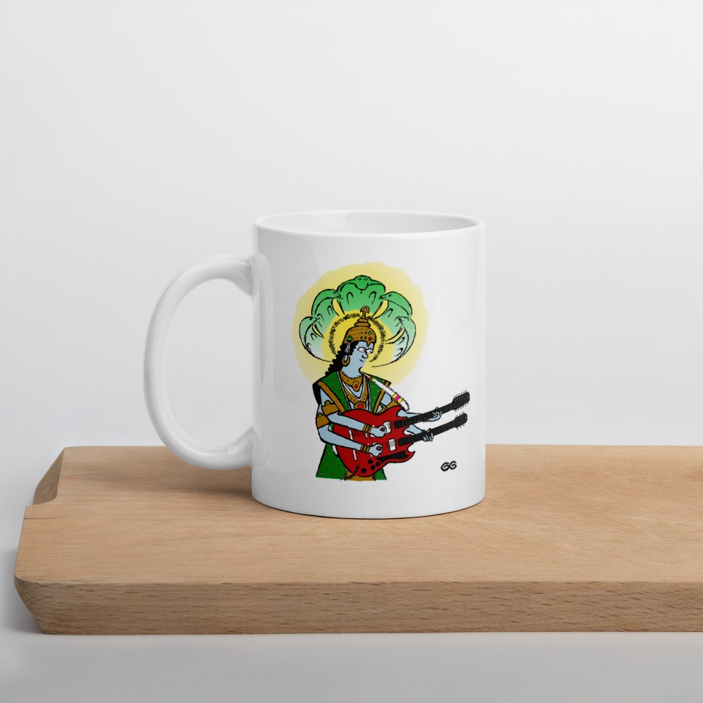White Glossy Mug