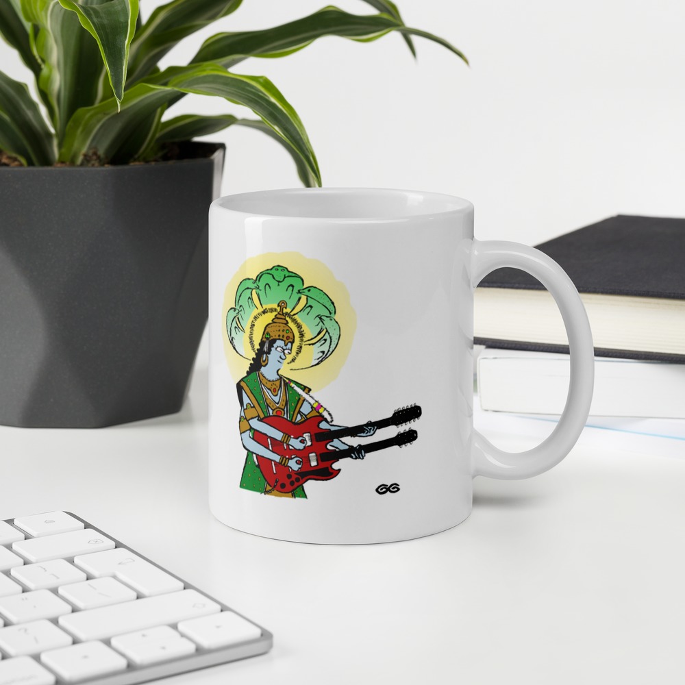 White Glossy Mug