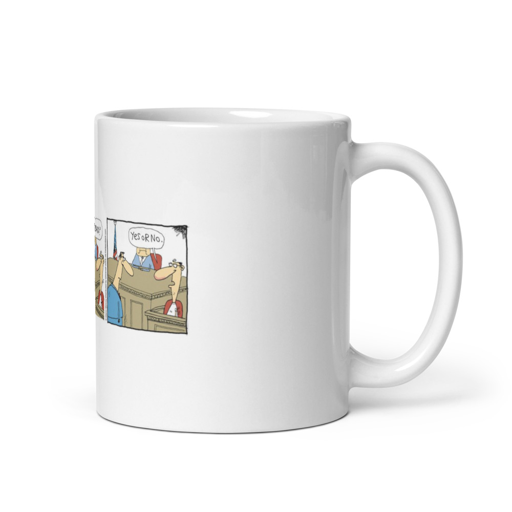 White Glossy Mug