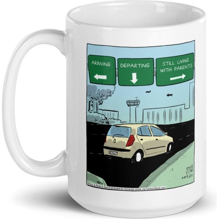 White Glossy Mug