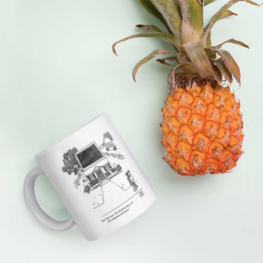 White Glossy Mug