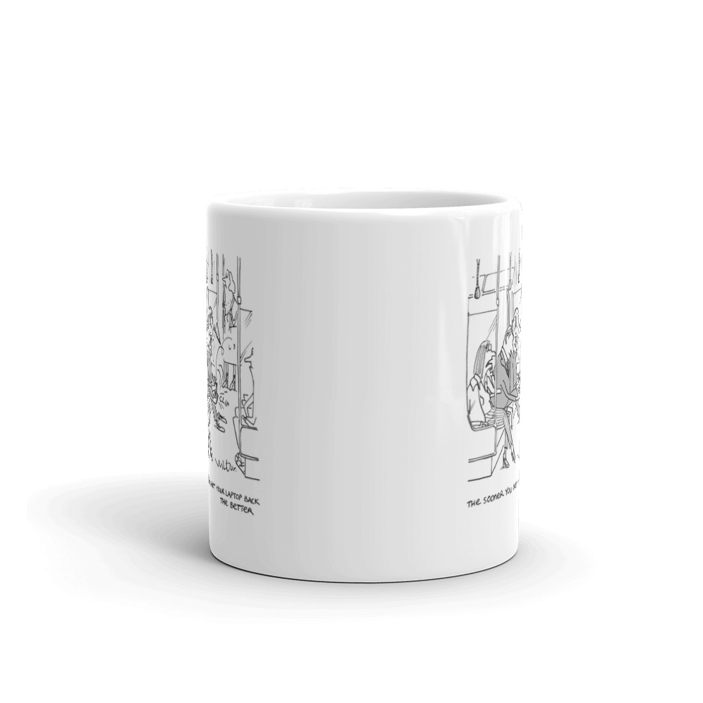 White Glossy Mug