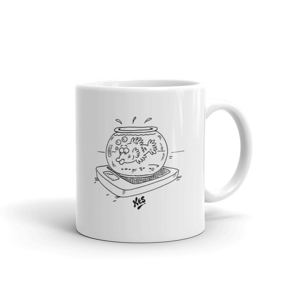 White Glossy Mug