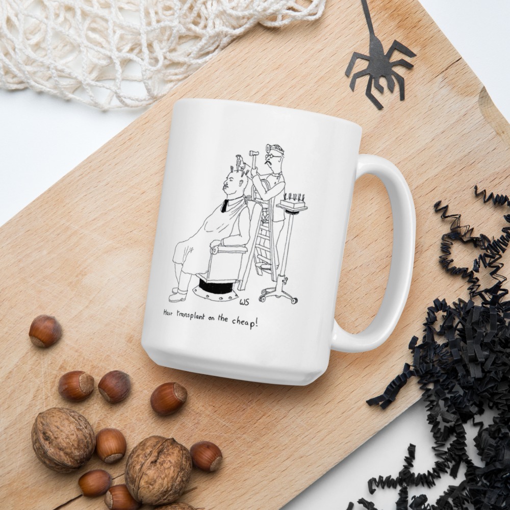 White Glossy Mug