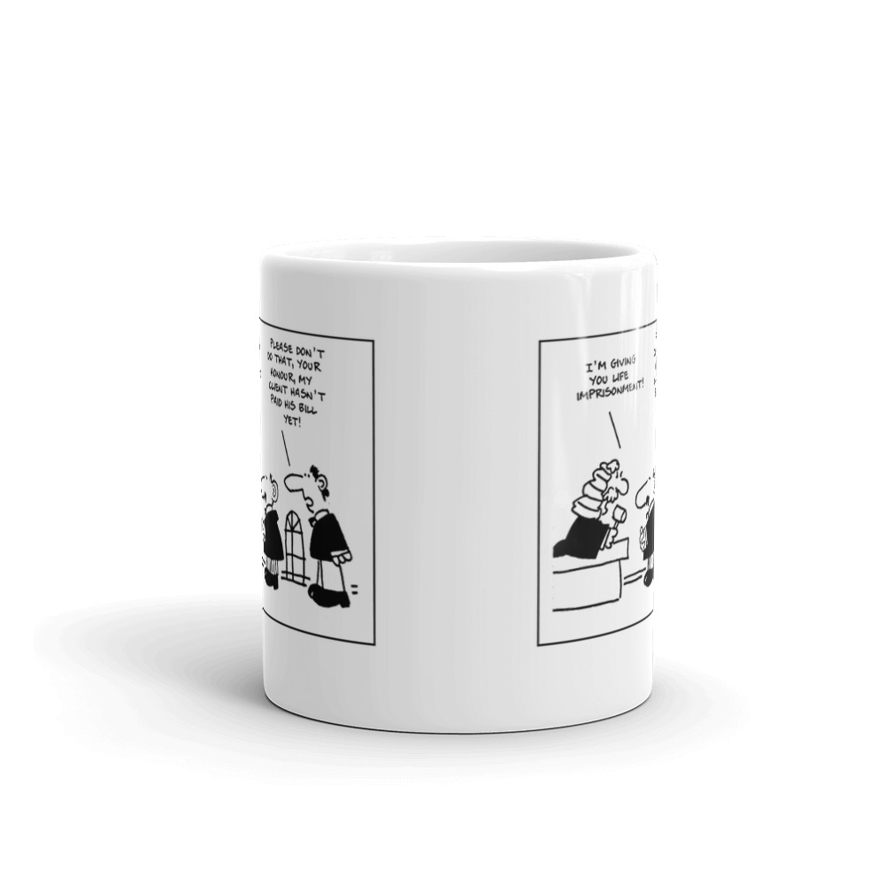 White Glossy Mug