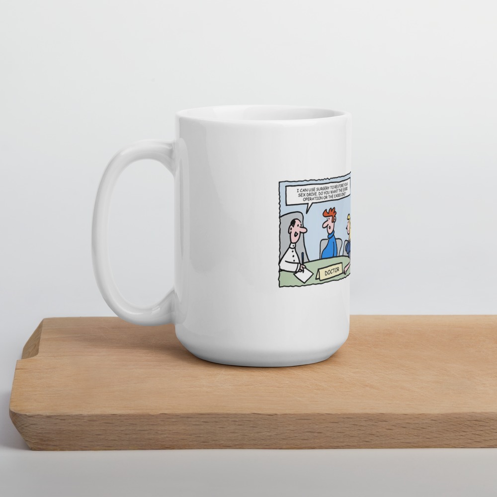 White Glossy Mug