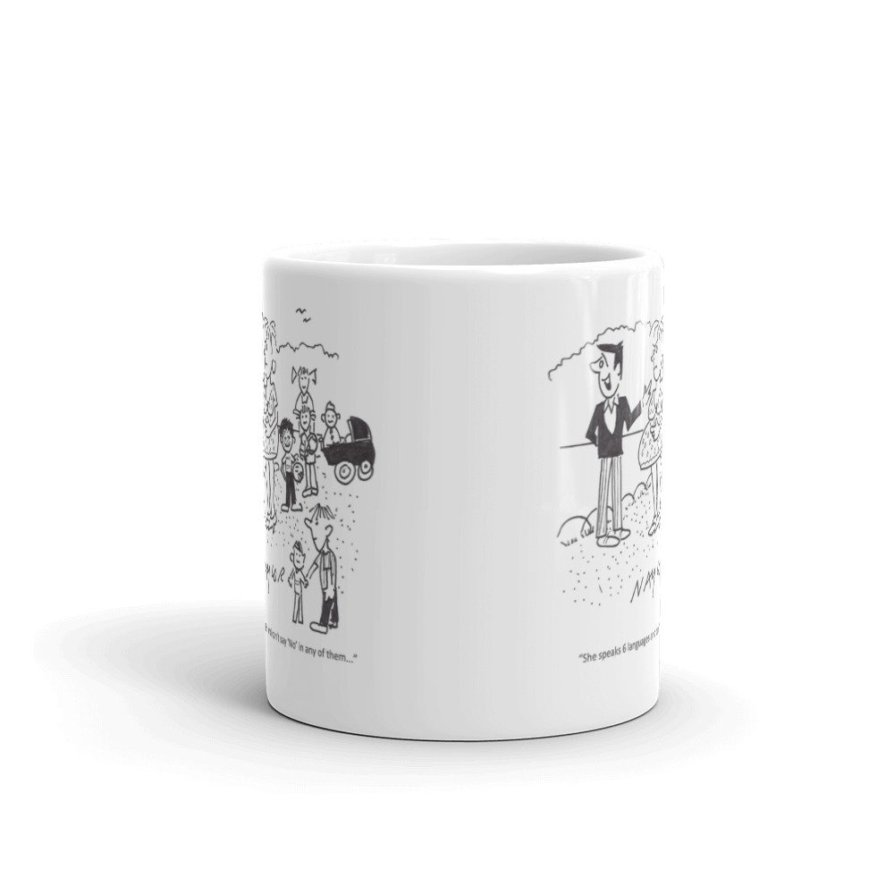 White Glossy Mug