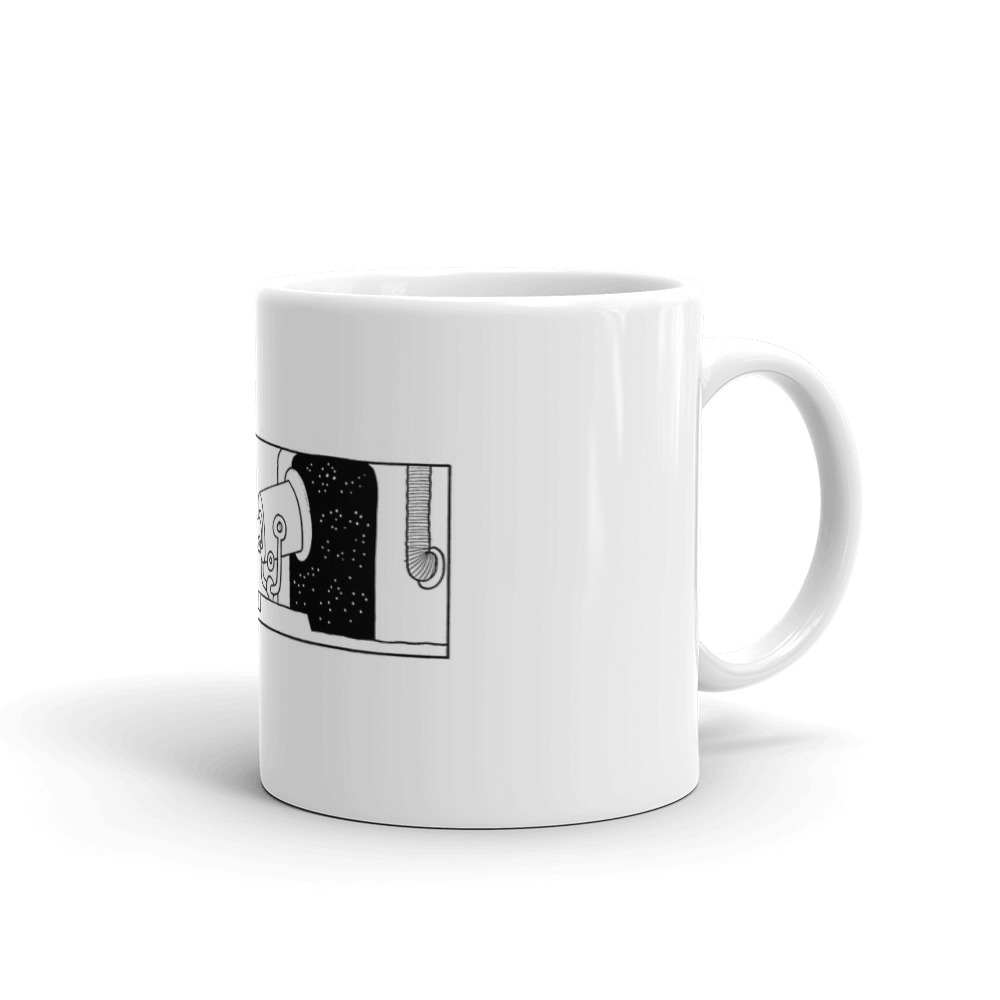 White Glossy Mug