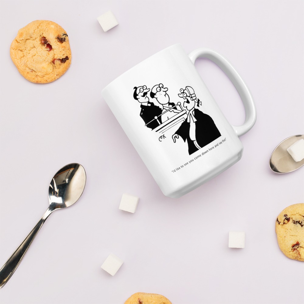 White Glossy Mug