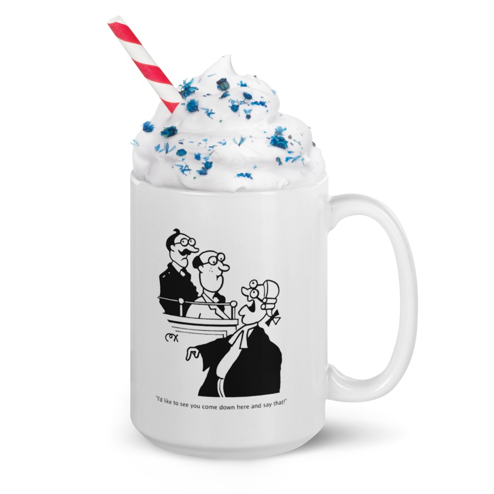 White Glossy Mug