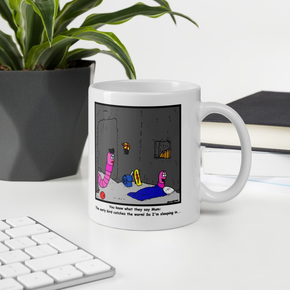 White Glossy Mug