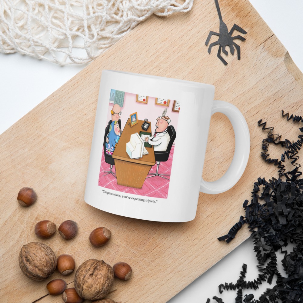 White Glossy Mug