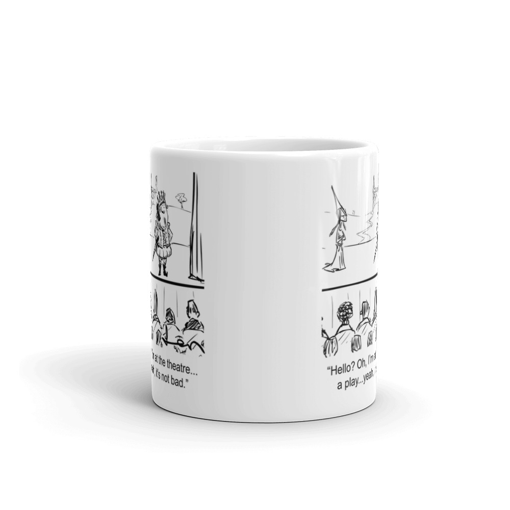White Glossy Mug