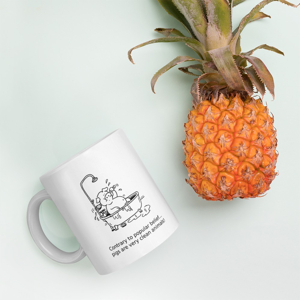 White Glossy Mug