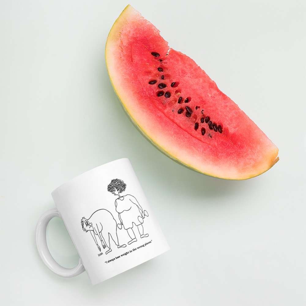 White Glossy Mug