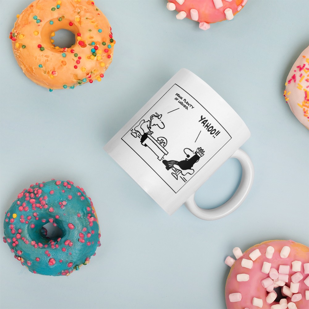 White Glossy Mug